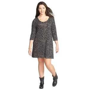 Jessica  Simpson Rudy Leopard Dress L